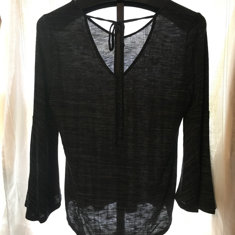 LOFT Bell Sleeve Knit Top